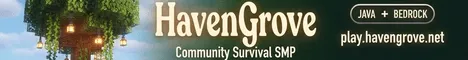 havengrove Minecraft Java server banner