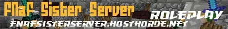 Five NIghts at Freddys Role Play Minecraft Java server banner