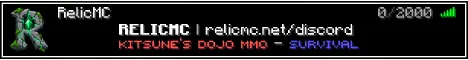 RelicMC Minecraft Java server banner