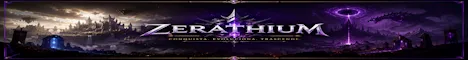 Zerathium Minecraft Java server banner
