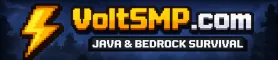 VoltSMP Minecraft Java server banner