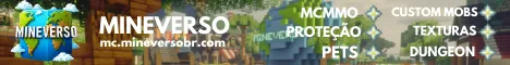 MineversoBr Minecraft Java server banner