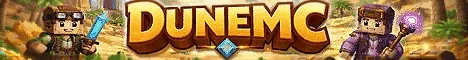 Dune MC Minecraft Java server banner
