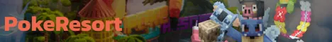 Pokeresort Minecraft Java server banner