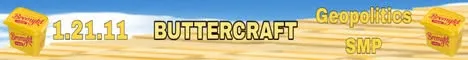 Buttercraft Minecraft Java server banner