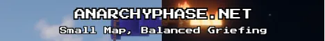anarchyphase Minecraft Java server banner