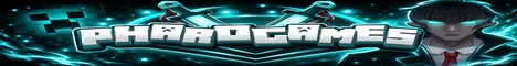 PharoGames Minecraft Java server banner