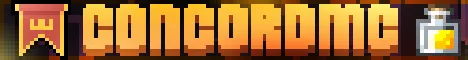 ConcordMC Minecraft Java server banner