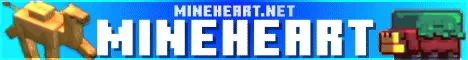 Mineheart Minecraft Java server banner