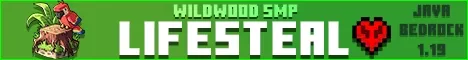 WildWood Minecraft Java server banner