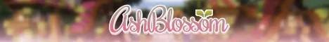 AshBlossom SMP Minecraft Java server banner