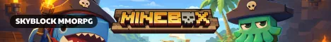 Minebox Minecraft Java server banner