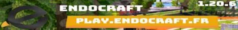 EndoCraft Minecraft Java server banner