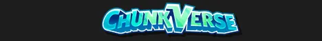 Chunkverse Minecraft Java server banner