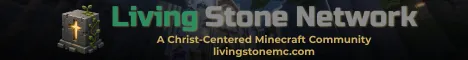 Living Stone Network Minecraft Java server banner