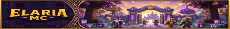 ElariaMC Minecraft Java server banner