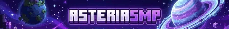 AsteriaSMP Minecraft Java server banner