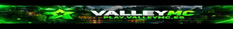 ValleyMC Minecraft Java server banner