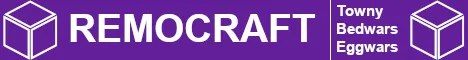 RemoCraft Minecraft Java server banner