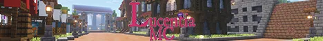 LucentiaMC Minecraft Java server banner