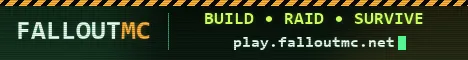 FalloutMC Minecraft Java server banner