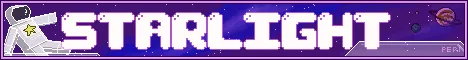 Starlight Minecraft Minecraft Java server banner